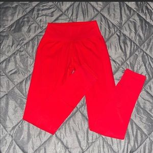 BuffBunny red Rosa leggings